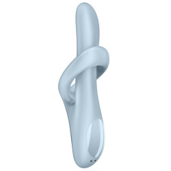 Satisfyer Vibro Rabbit Heat Flex 4 Bleu